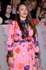 LACEY TURNER at National Television Awards in London 01/23/2018