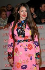 LACEY TURNER at National Television Awards in London 01/23/2018