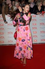 LACEY TURNER at National Television Awards in London 01/23/2018