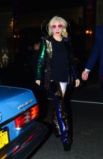 LADY GAGA and Christian Carino Arrives at Their Hotel in New York 01/29/2018