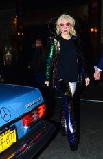 LADY GAGA and Christian Carino Arrives at Their Hotel in New York 01/29/2018