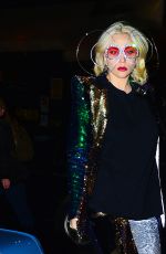 LADY GAGA and Christian Carino Arrives at Their Hotel in New York 01/29/2018
