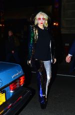 LADY GAGA and Christian Carino Arrives at Their Hotel in New York 01/29/2018