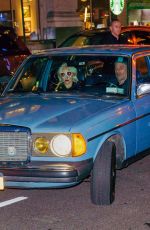 LADY GAGA and Christian Carino Arrives at Their Hotel in New York 01/29/2018