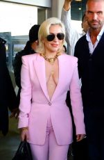 LADY GAGA Arrives at Barcelona-El Prat Airport in Barcelona 01/11/2018