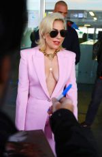 LADY GAGA Arrives at Barcelona-El Prat Airport in Barcelona 01/11/2018