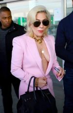 LADY GAGA Arrives at Barcelona-El Prat Airport in Barcelona 01/11/2018