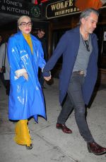 LADY GAGA Leaves Marta Italian Restaurant in New York 01/27/2018