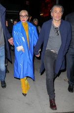 LADY GAGA Leaves Marta Italian Restaurant in New York 01/27/2018
