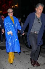 LADY GAGA Leaves Marta Italian Restaurant in New York 01/27/2018