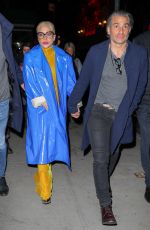 LADY GAGA Leaves Marta Italian Restaurant in New York 01/27/2018