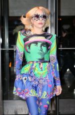 LADY GAGA Out and About in New York 01/29/2018