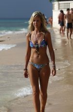 LADY VICTORIA HERVEY in Bikini on the Beach in Barbados 01/02/2018
