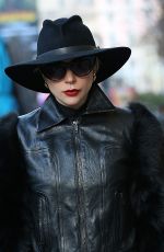 LADYD GAGA Arrives in Milan for Her Live Tour 01/17/2018