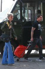 LAETICIA HALLYDAY at Farmers Market in Los Angeles 01/21/2018