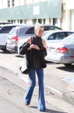 LAETICIA HALLYDAY Out and About in Hollywood 01/24/2018