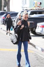 LAETICIA HALLYDAY Out and About in Hollywood 01/24/2018