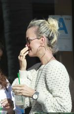 LAETICIA HALLYDAY Out and About in Los Angeles 01/20/2018