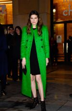 LAKE BELL at Giorgio Armani Prive Show at 2018 Haute Couture Fashion Week in Paris 01/23/2018