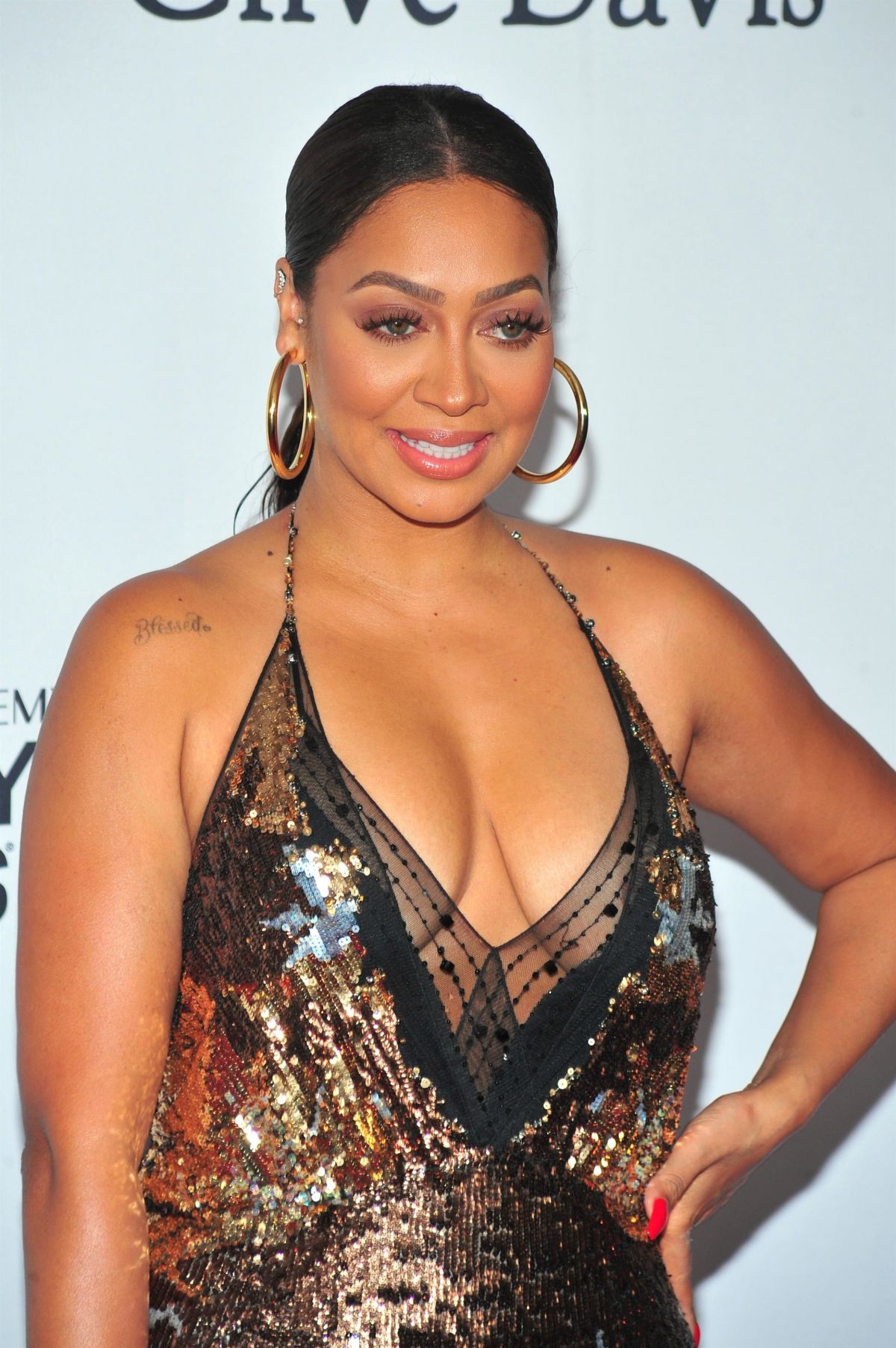 LALA ANTHONY at Clive Davis and Recording Academy