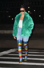 LALA ANTHONY Night Out in New York 01/23/2018