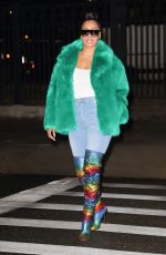 LALA ANTHONY Night Out in New York 01/23/2018