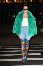 LALA ANTHONY Night Out in New York 01/23/2018