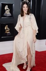 LANA DEL REY at Grammy 2018 Awards in New York 01/28/2018