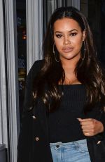 LATEYSHA GRACE and HOLLY HAGAN Out in Manchester 01/18/2018