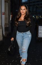 LATEYSHA GRACE and HOLLY HAGAN Out in Manchester 01/18/2018