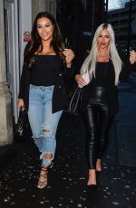 LATEYSHA GRACE and HOLLY HAGAN Out in Manchester 01/18/2018