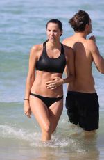 LAURA BYRNE in Bikini on the Bondi Beach in Sydney 12/12/2017