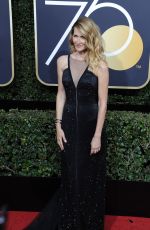 LAURA DERN at 75th Annual Golden Globe Awards in Beverly Hills 01/07/2018