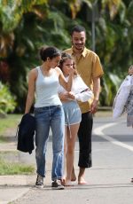 LAURA DERN Out and About in Hawaii 01/02/2018