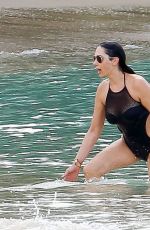 LAUREN SILVERMAN in Swimsuit on Holliday in Barbados 01/06/2018