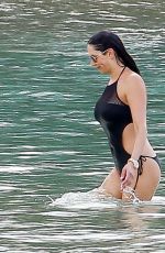 LAUREN SILVERMAN in Swimsuit on Holliday in Barbados 01/06/2018