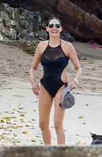 LAUREN SILVERMAN in Swimsuit on Holliday in Barbados 01/06/2018