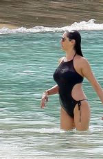 LAUREN SILVERMAN in Swimsuit on Holliday in Barbados 01/06/2018