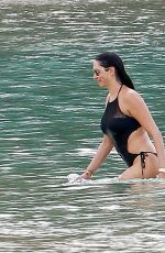 LAUREN SILVERMAN in Swimsuit on Holliday in Barbados 01/06/2018