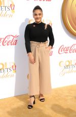 LAURIE HERNANDEZ at 5th Annual Gold Meets Golden in Los Angeles 01/06/2018