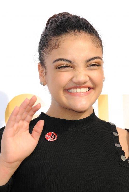 LAURIE HERNANDEZ at 5th Annual Gold Meets Golden in Los Angeles 01/06/2018