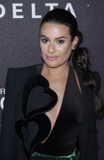 LEA MICHELE at Delta Airlines Pre-grammy Party in New York 01/25/2018