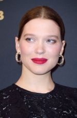 LEA SEYDOUX at Cesar Revelations 2018 at Le Petit Palais in Paris 01/15/2018