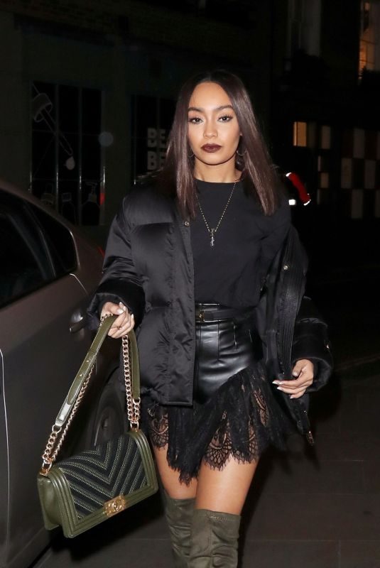 LEIGH-ANNE PINNOCK at Cantina Laredo Restaurant in London 01/08/2018