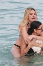 LELE PONS and INANNA in Bikini on the Beach in Miami 01/01/2018