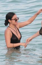 LELE PONS and INANNA in Bikini on the Beach in Miami 01/01/2018