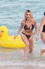 LELE PONS and INANNA in Bikini on the Beach in Miami 01/01/2018