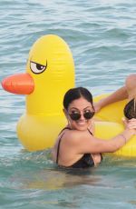 LELE PONS and INANNA in Bikini on the Beach in Miami 01/01/2018