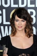 LENA HEADEY at 75th Annual Golden Globe Awards in Beverly Hills 01/07/2018