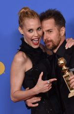 LESLIE BIBB at 75th Annual Golden Globe Awards in Beverly Hills 01/07/2018